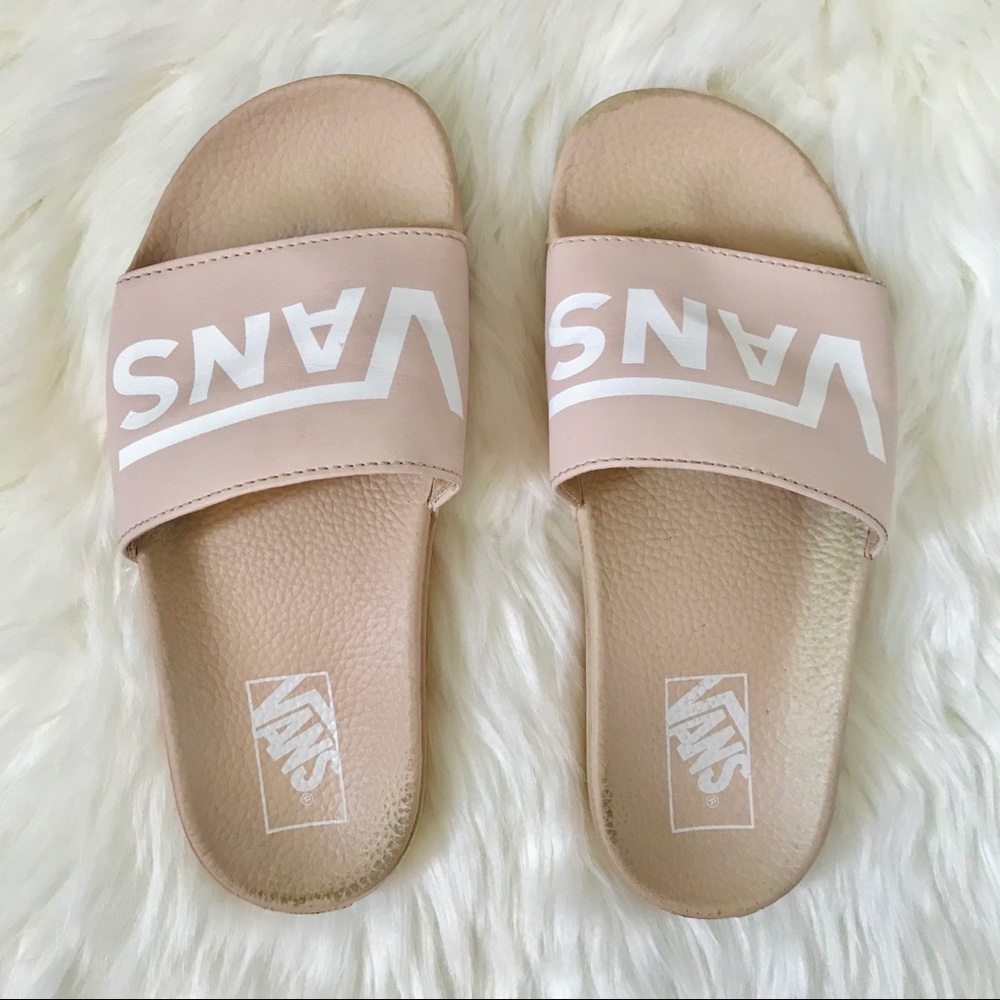 Vans Sepia Rose Slide Sandals